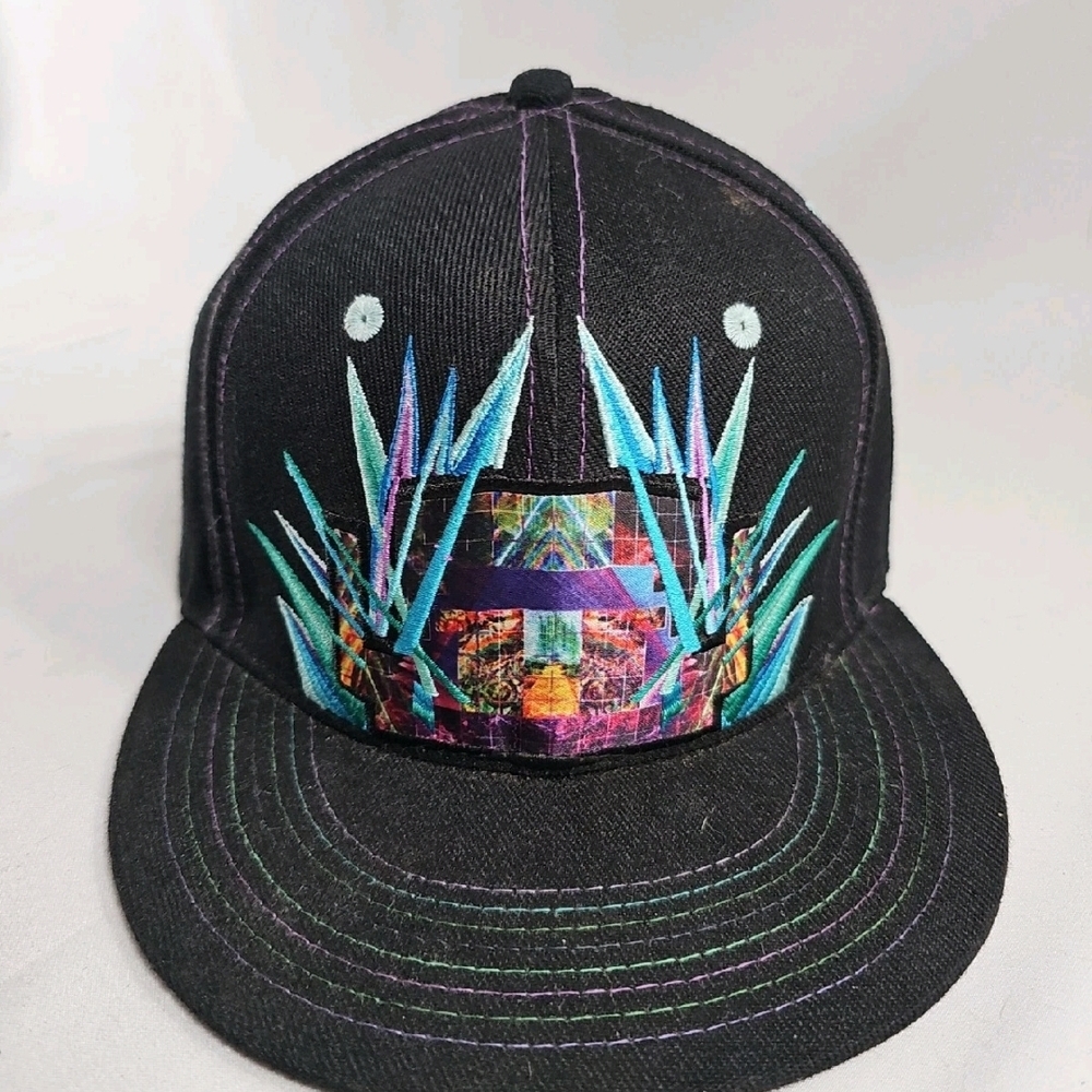 Grassroots 420 Artist Series Hat Cap Michael Smalley Limited Edition Rare Fitted